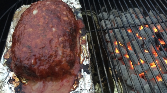 Grilled Meatloaf For Dinner